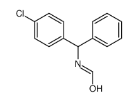 N-[(4-chlorophenyl)phenylmethyl]-Formamide结构式