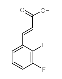 2,3-二氟肉桂酸结构式