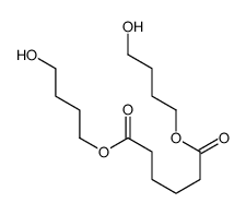 bis(4-hydroxybutyl) hexanedioate结构式