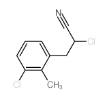 Propionitrile, 2-chloro-3-(3-chloro-o-tolyl)- picture