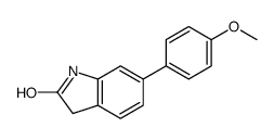 6-(4-METHOXY-PHENYL)-1,3-DIHYDRO-INDOL-2-ONE Structure