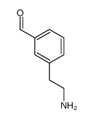 Benzaldehyde, 3-(2-aminoethyl)- (9CI)结构式