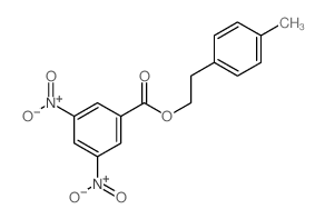 Benzeneethanol,4-methyl-, 1-(3,5-dinitrobenzoate) picture