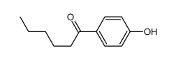 1-(4-Hydroxyphenyl)-1-hexanone Structure