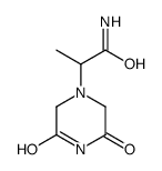 1-Piperazineacetamide,-alpha--methyl-3,5-dioxo-,(-alpha-S)-(9CI) picture