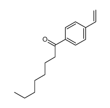4-Octanoylstyrene结构式