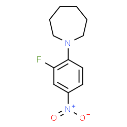 1-(2-Fluoro-4-nitrophenyl)azepane Structure