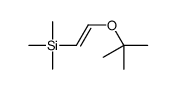 trimethyl-[2-[(2-methylpropan-2-yl)oxy]ethenyl]silane Structure