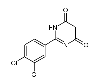 2-(3,4-DICHLOROPHENYL)-6-HYDROXY-4(3H)-PYRIMIDINONE结构式
