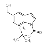 5-(羟基甲基)-1H-吲哚-1-甲酸叔丁酯图片