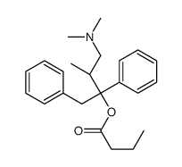 [(2S,3R)-4-(dimethylamino)-3-methyl-1,2-diphenylbutan-2-yl] butanoate结构式