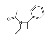 Azetidine,1-acetyl-2-methylene-4-phenyl- (9CI) picture