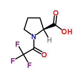 L-Proline, 1-(trifluoroacetyl)- (9CI)结构式