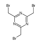 2,4,6-tris(bromomethyl)-1,3,5-triazine Structure