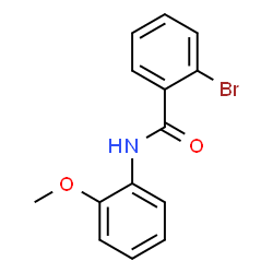 2-Bromo-N-(2-methoxyphenyl)benzamide Structure