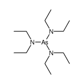 tris(diethylamido)arsenic(III) Structure