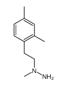 2,4,6-TRIMETHYL PHENETHYL HYDRAZINE Structure
