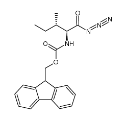 Fmoc-Ile-N3结构式