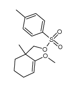 (2-methoxy-1-methylcyclohex-2-en-1-yl)methyl 4-methylbenzenesulfonate Structure