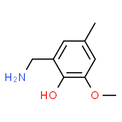 Phenol, 2-(aminomethyl)-6-methoxy-4-methyl- (9CI) picture