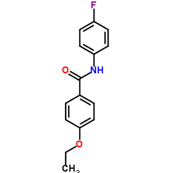 4-Ethoxy-N-(4-fluorophenyl)benzamide结构式