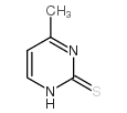 2-疏基-4-甲基嘧啶结构式