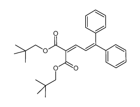 1,1-[(2,2'-dimethylpropoxy)carbonyl]-4,4-diphenyl-1,3-butadiene Structure