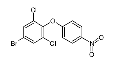 5-bromo-1,3-dichloro-2-(4-nitrophenoxy)benzene Structure