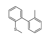 1-methyl-2-(2-methylsulfanylphenyl)benzene Structure