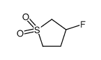 3-fluorothiolane 1,1-dioxide Structure