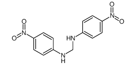 N,N'-bis(4-nitrophenyl)methanediamine结构式