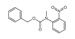 N-methyl-N-(2-nitrophenyl)benzyloxycarboxamide结构式