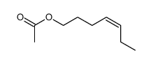 cis-4-hepten-1-yl acetate Structure