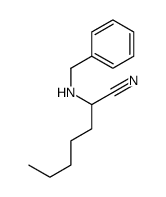 2-(benzylamino)heptanenitrile结构式