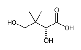 2,4-DIHYDROXY-3,3-DIMETHYLBUTANOIC ACID structure