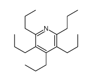 2,3,4,5,6-pentapropylpyridine结构式