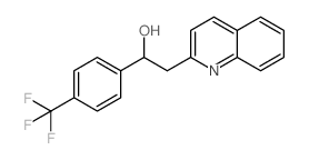 2-(Quinolin-2-yl)-1-(4-(trifluoromethyl)phenyl)ethanol structure