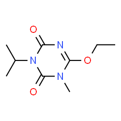 1,3,5-Triazine-2,4(1H,3H)-dione,6-ethoxy-1-methyl-3-(1-methylethyl)-(9CI) Structure