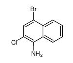 4-bromo-2-chloro-[1]naphthylamine结构式