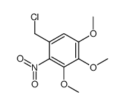 2-Nitro-3,4,5-trimethoxy-benzylchlorid结构式