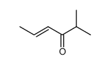 2-methyl-hex-4-en-3-one Structure