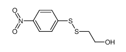 2-hydroxyethyl p-nitrophenyl disulfide结构式
