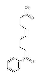 Benzenenonanoic acid, q-oxo-结构式