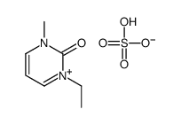 1-ethyl-3-methylpyrimidin-3-ium-2-one,hydrogen sulfate Structure