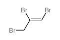 1-Propene,1,2,3-tribromo-, (E)- (9CI) structure