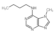 N-butyl-7-methyl-purin-6-amine Structure