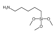 5-trimethoxysilylpentan-1-amine Structure