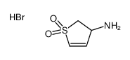 2,3-Dihydro-3-thiophenine 1,1-Dioxide Hydrobromide Structure