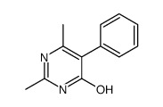 2,6-dimethyl-5-phenyl-1H-pyrimidin-4-one结构式
