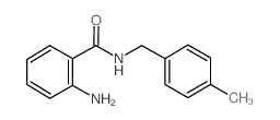 2-AMINO-N-(4-METHYL-BENZYL)-BENZAMIDE结构式